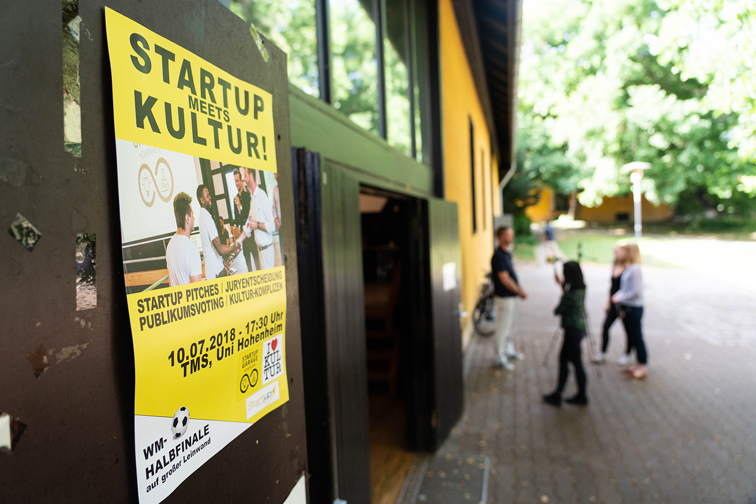 Start-Up meets Kultur(-Komplizen) – das Finale der Start-up Garage Hohenheim 2018
