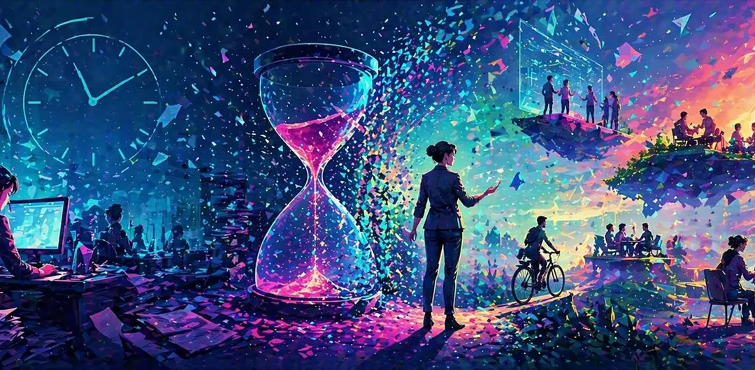 Freigespielte Zeit — was passiert, wenn KI plötzlich Stunden freiräumt?